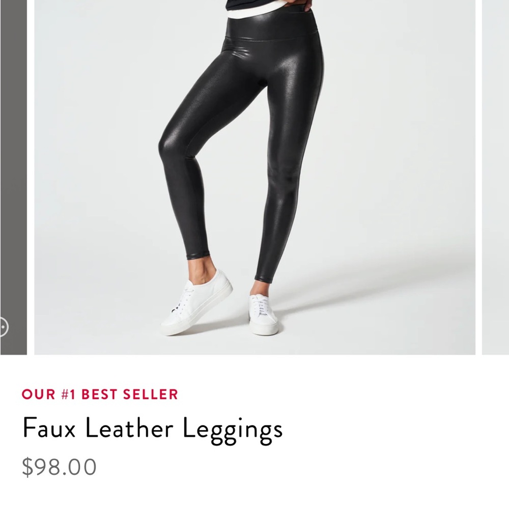 SPANX Faux leather leggings